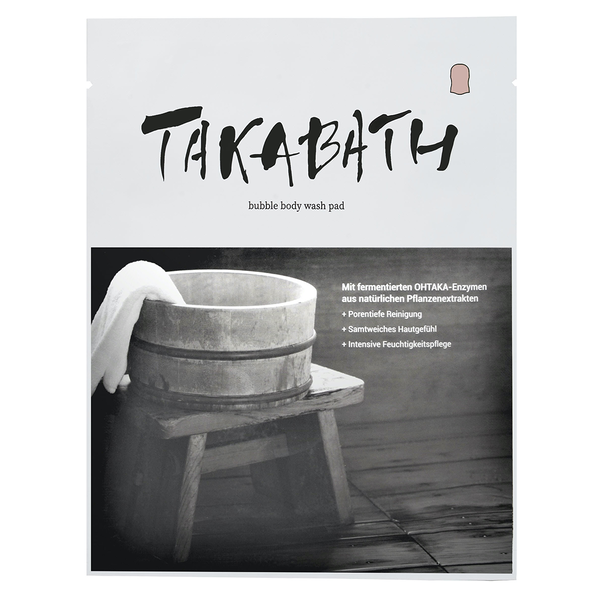 Takabath Bubble Wash Pad Set Box (1x Body Box & 1 x Face Box)